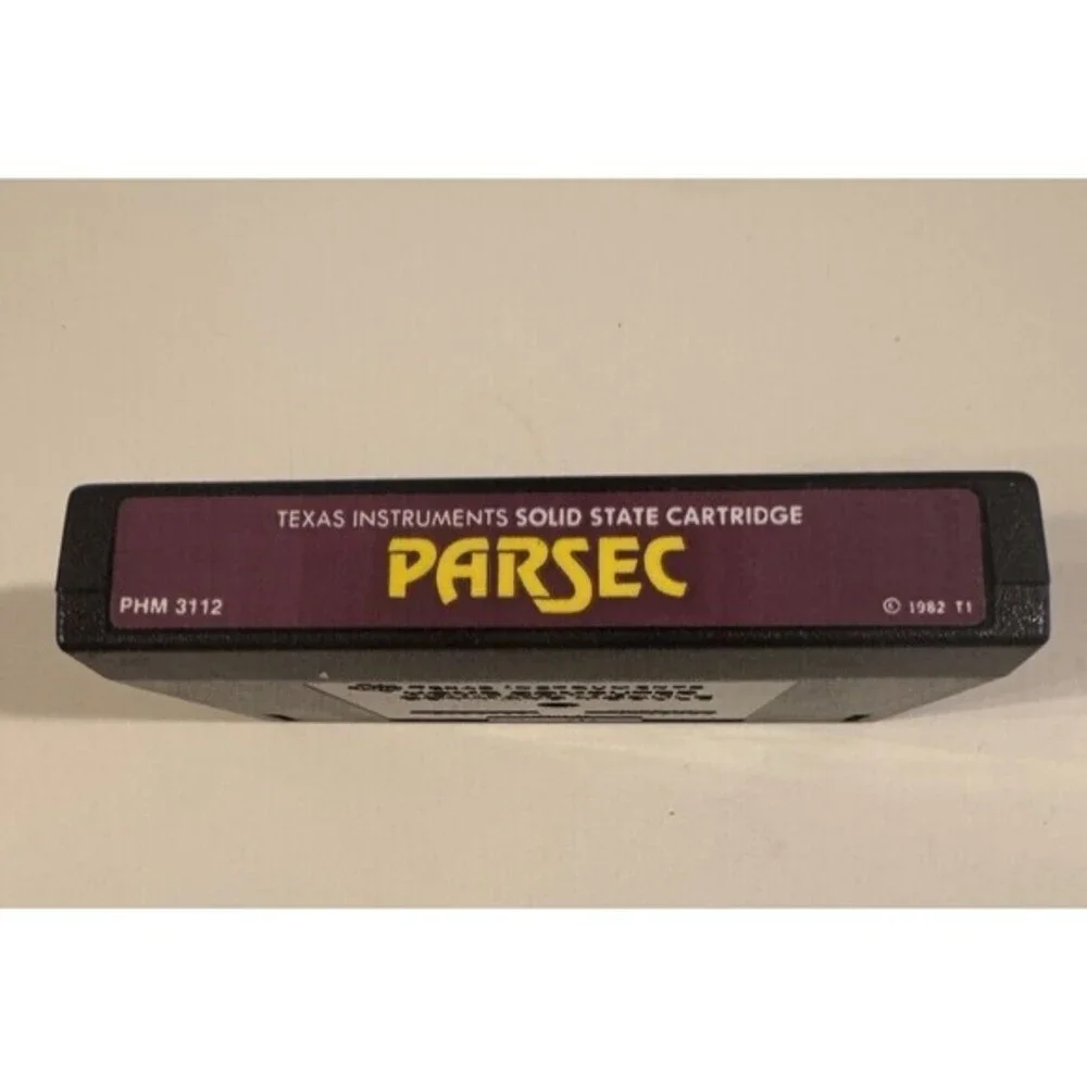 Vintage Parsec Texas Instruments Solid State Video Game Cartridge Untested